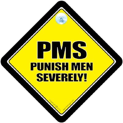 PMS car sign